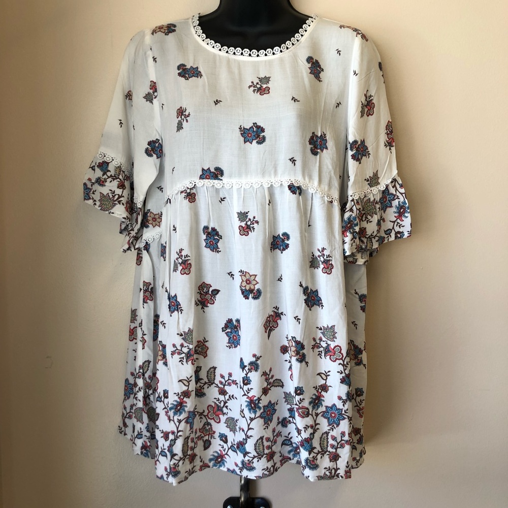 NWT Babydoll Blouse
